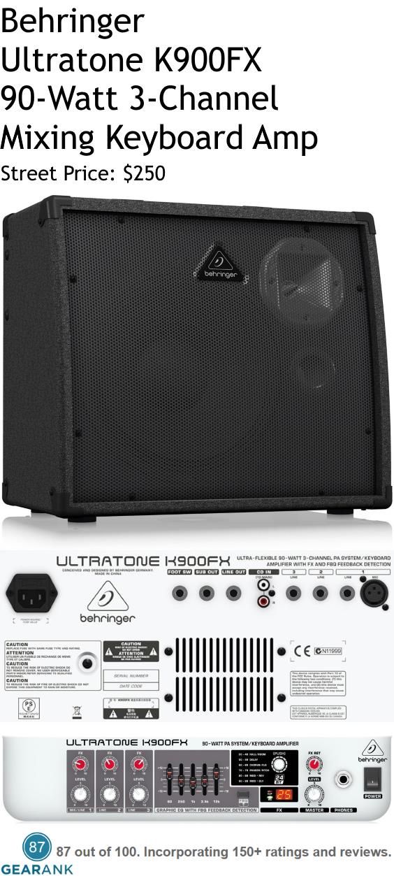 Behringer Ultratone K900fx 90w User Manual